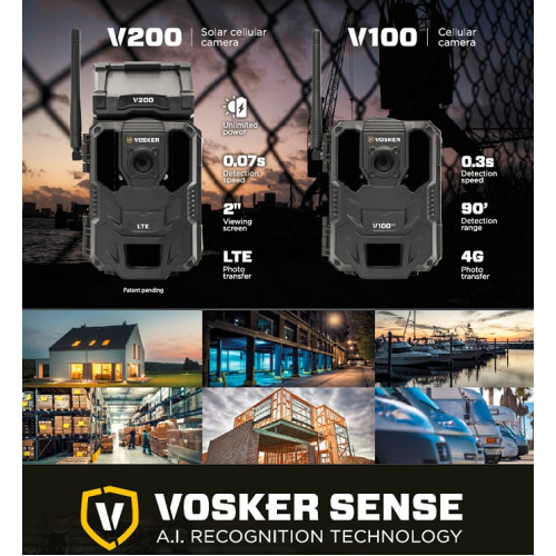 Vosker Outdoor Security Cameras