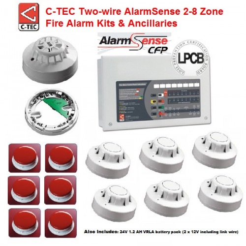 C-TEC 2-Wire AlarmSense Systems