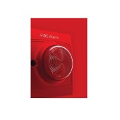 10-1110RSR-S, Identifire Tritone Sounder VID Surface Mount, Red, Red