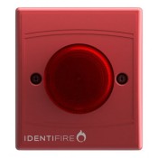 10-1310RFR-S, Identifire VID Beacon Flush Mount - Red