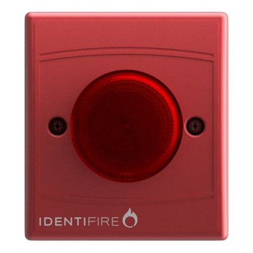 10-1310RFR-S, Identifire VID Beacon Flush Mount - Red