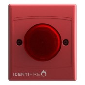 10-1310RSR-S, Identifire VID Beacon Surface Mount, Red - Red