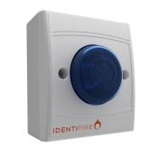 10-1310WFB-S, Identifire VID Beacon Flush Mount, White, Blue