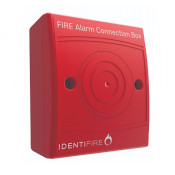 10-2410RSX-S, Identifire Alarm System Connection Box, Surface Mount, Red