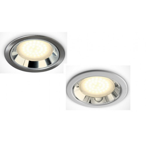 ONE Light, 10007/MC, Brushed Chrome GX53 Recessed