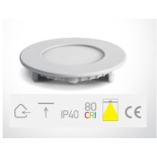 ONE Light, 10103FA/W/C, White LED 3W CW IP40 230V