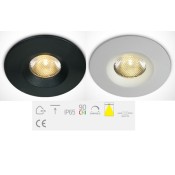 ONE Light, 10103M/B/W, Black COB LED WW 3W 700mA IP65