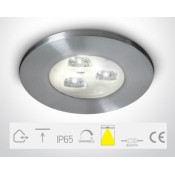 ONE Light, 10103NP/AL/W/35, ALU LED WW 3x1w 35d IP65