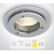 ONE Light, 10105AR/AL, Aluminium Recessed MR16 Spot 50W