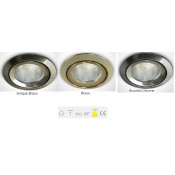 ONE Light, 10105CJ/ABS/5, Antique Brass Recessed DL MR16 Spot 50W