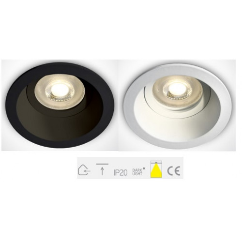 ONE Light, 10105D4/B, Black Dark Light GU10 50W