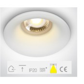 ONE Light, 10105DG/W, White GU10 50w Dark Light