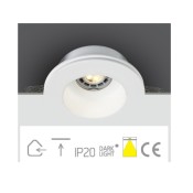 ONE Light, 10105GT2, Gypsum 50W GU10 Dark Light