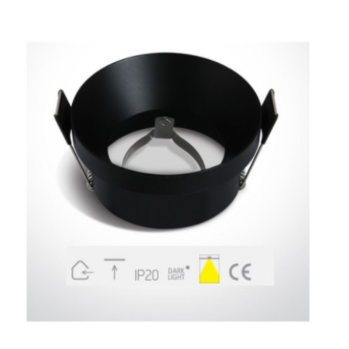 ONE Light, 10105H/B, Black GU10 10W Dark Light