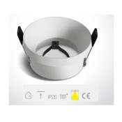 ONE Light, 10105H/W, White GU10 10W Dark Light