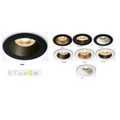 ONE Light, 10105M/B/B, Black GU10 10W Black Reflector Dark Light