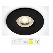 ONE Light, 10105R1/B, Black GU10 50W IP65