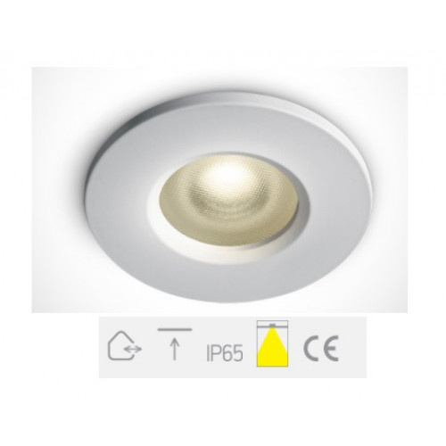 ONE Light, 10105R1P/W, White Prismatic GU10 50W IP65