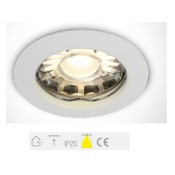 ONE Light, 10105X/W, White 50w Recessed Classic MR16 Spot