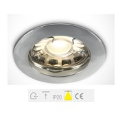 ONE Light, 10105XS/C, Chrome 50W Metal Recessed Classic