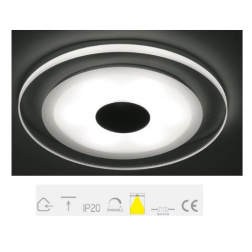 ONE Light, 10106G/W, Frosted Glass LED 6w WW 350mA