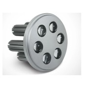 ONE Light, 10106NA/AL/D/35, R111 Aluminium LED DL 6x3w 35d 350/700mA