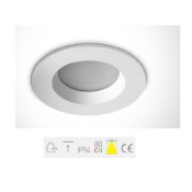 ONE Light, 10107B/W/C, White LED 7W IP54 CW + Driver 100-240V