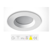 ONE Light, 10107B/W/W, White LED 7W IP54 WW + Driver 100-240V