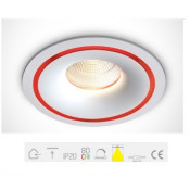 10107C/W/W, White LED 7W WW 40deg IP20 700mA Ambient Colour