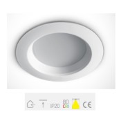 ONE Light, 10107T/W/C, White SMD LED 7W CW IP20 230V