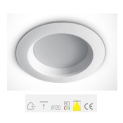 ONE Light, 10107T/W/W, White SMD LED 7W WW IP20 230V