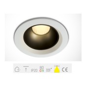 ONE Light, 10107Z/W/W, White LED 7W WW IP20 45deg 230V Dark Light