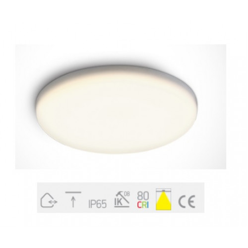 ONE Light, 10108CF/C, Frameless LED 8W CW IP65 230V