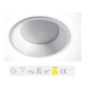 ONE Light, 10109FD/W/W, White LED 9W WW IP54 230V 100deg Dark Light