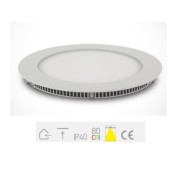 ONE Light, 10112F/W/EW, White LED 12w EW IP44 100-240V Slim Downlight