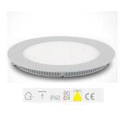 ONE Light, 10112FA/W/W, White LED 12W WW IP40 230V Slim Downlight