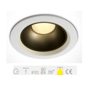 ONE Light, 10112Z/W/W, White LED 12W WW IP20 45deg 230V Dark Light
