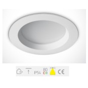 ONE Light, 10113B/W/W, White LED 13W IP54 WW + Driver 100-240V