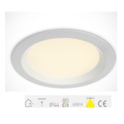 10113UV/W, White SMD LED UGR19 13W Variable CCT WW CW DL IP44 230V