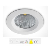 ONE Light, 10115CA/W/C, White Downlight LED 15W CW IP20 60deg 230V