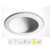 ONE Light, 10116FD/W/W, White Dark Light LED 16W WW IP20 230V