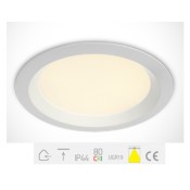 10120UV/W, White SMD LED UGR19 20W Variable CCT WW CW DL IP44 230V