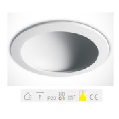 ONE Light, 10122FD/W/C, White Dark Light LED 22W CW IP20 230V