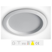 ONE Light, 10124T/W/C, White SMD LED 24W CW IP20 230V