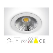 ONE Light, 10130C/W/W, White Downlight LED 30w WW 230v