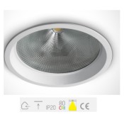 ONE Light, 10130CD/W/C, White COB Dark Light LED 30W CW + Driver 230V
