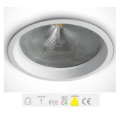 ONE Light, 10130CD/W/W, White COB Dark Light LED 30W WW + Driver 230V