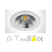 ONE Light, 10130CR/W/W, White Downlight LED 30w CRI90 WW 230V