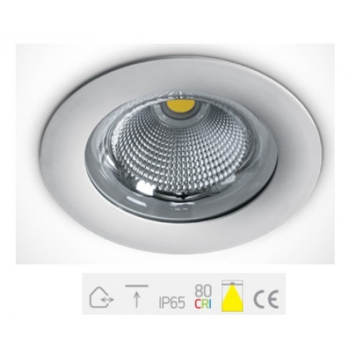 ONE Light, 10130G/W/W, White LED 30W WW IP65 60d 230V