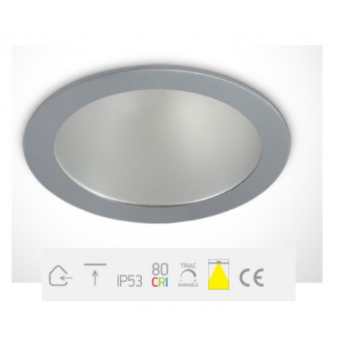 ONE Light, 10130K/G/W, Grey LED 30w Warm White 100-240v